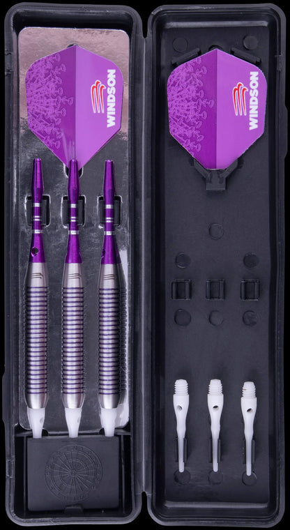Windson LAVENDER 14G – set šipek s plastovými hroty
